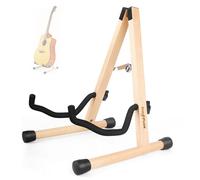 KingPoint Guitar Stan Acoustic Guitar Stan Wood Classical Electric Guitar Stand,Foldable Bass Guitar Stand,Guitar Accessories