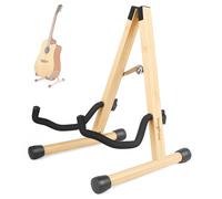 KingPoint Guitar Stan Acoustic Guitar Stan Wood Classical Electric Guitar Stand,Foldable Bass Guitar Stand,Guitar Accessories