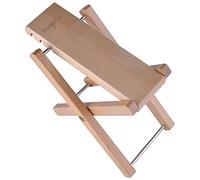 KingPoint Hardwood Guitar Footstool 3 Adjusatble Height Levels
