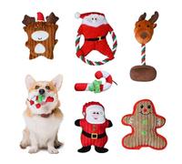 KINGROCK Christmas Reindeer Dog Toys Durable Plush Dog Toys