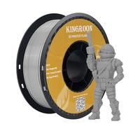 Kingroon PETG Filament, PETG Filament 1.75mm,Filament PETG Grey,3D Printer Filament PETG, Dimensional Accuracy +/- 0.03mm, 1KG Spool (2.2 LBS) 3D Printing Filament for 3D Printer