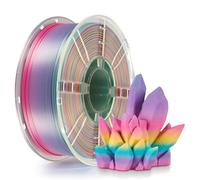 Kingroon PLA Filament 1.75 mm for The 3D Printer Filament 3D Printing Materials1KG 3D Filament Dimensional Accuracy +/- 0.03 mm3D Printer Filament PLA with Spool Wound Neatly Silk Rainbow Candy
