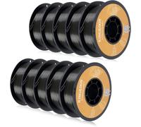Kingroon PLA Filament 1.75 mm is for the 3D Printer, Filament 3D Printing Materials 10KG 3D Filament Dimensional Accuracy +/- 0.03 mm 3D Printer Filament PLA with Spool Wound Neatly Black pla filament