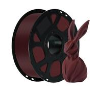 Kingroon Retro Red PLA Filament 1.75mm, 1kg Spool (2.2lbs), +/- 0.03mm Tolerance, Vintage Deep Red PLA, Smooth 3D Printing Filament, Fits for Most FDM 3D Printers