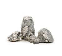 KINGRUI Natural Aquarium Rocks Silver Seiryu Rock Mountain Stone 2-5inch Decor Rocks for Aquariums and Terrariums Animal Feeding Box, Micro Landscape, Stone Landscape and Bonsai. (5lb 2-5inch 4-5Pcs)