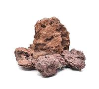 KINGRUI Red Lava Rock Natural Volcanic Stones 4"-6" Aquarium Rocks for Aquascaping, Aquarium Landscaping, Shrimp Tank, Terrariums & Decorative Landscaping -5lb 3pcs