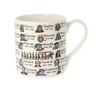 Kings and Queens with Dates Charles III Quite Big Bone China Mug 350ml