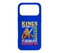 Kings Are Born In Aug The Real Kings Are Born On August 08 Case for iPhone 17 Pro Max