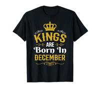 Kings are Born in December Shirt Funny December Birthday T-Shirt