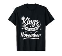 Kings are Born in November T-Shirt