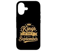 Kings Are Born In September Case for iPhone 17