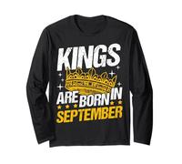 Kings are Born in September Kings Born in September Long Sleeve T-Shirt