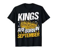 Kings are Born in September Kings Born in September T-Shirt