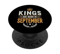 Kings are born in September PopSockets Adhesive PopGrip