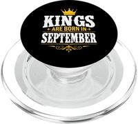 Kings Are Born In September PopSockets PopGrip for MagSafe