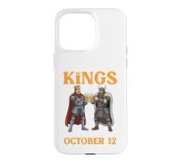 Kings Are Born On October 12 Happy Birthday To Beer Drinkers Case for iPhone 15 Pro Max