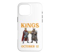 Kings Are Born On October 12 Happy Birthday To Beer Drinkers Case for iPhone 16 Pro Max