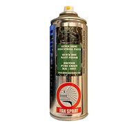 Kings Army British Pure Green Ral Colour 6037 Acrylic Military Matt Spray Paint 400ml Military Vehicle Paint, Airsoft, Paintball, Model Maker Paint, Fishing, Wargames Miniature Modelling