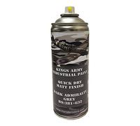 Kings Army Dark Admiralty Grey Bs 381 632 Military Matt Spray Paint 400ml Military Vehicle Paint, Airsoft, Paintball, Model Maker Paint, Fishing