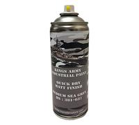 Kings Army Medium Sea Grey Bs 381 637 Military Matt Spray Paint 400ml Military Vehicle Paint, Airsoft, Paintball, Model Maker Paint, Fishing
