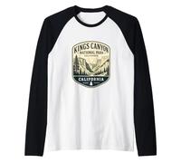 Kings Canyon National Park California Nature Raglan Baseball Tee