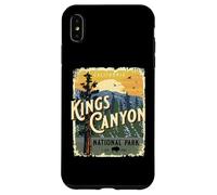 Kings Canyon National Park California USA Vintage Souvenir Case for iPhone XS Max