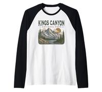 Kings Canyon National Park Raglan Baseball Tee
