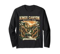 Kings Canyon Vintage National Park Adventure Long Sleeve T-Shirt