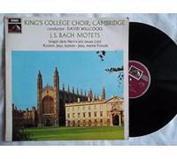 King's College Choir Cambridge - HQS 1144 KING'S COLLEGE CHOIR CAMBRIDGE Bach Motets vinyl LP