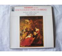 KING'S COLLEGE CHOIR, CAMBRIDGE - SLS 845 Handel Messiah Kings College Willcocks 3 LP box