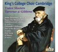 KINGS COLLEGE CHOIR. CAMBRIDGE/WILLCOCKS: TUDOR MASTERS: TAVERN - CD BRAND NEW