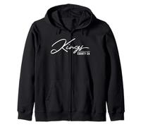 Kings County CA Zip Hoodie