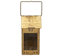 Kings County Tools Brass Candle Lantern | Vintage Design | Ideal for Camping | Mount or Hang Options