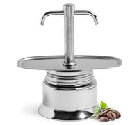 Kings County Tools Double Spout 2 Cup Coffee Maker, 6.5” x 3” x 5.75”