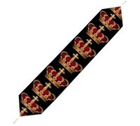 King's & Crowned Funny Table Runner Dining Tables Covers