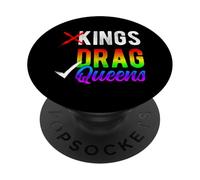 KINGS Drag Queens Pride Drag Queens PopSockets Adhesive PopGrip