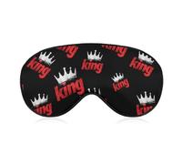 Kings Fashion Sleep Eye Mask Soft Covers for Sleeping with Adjustable Strap