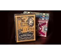 King's Head (Black and Gold Foil) Playing Cards by Joker and the Thief