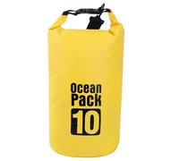 KINGS KRAFT Dry Bag Waterproof for Women Men,10L Rolled Lightweight Dry Storage Bag Backpack with Phone Case for Travel,Swimming,Boating, Kayaking,Camping & Beach,Yellow