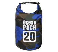 KINGS KRAFT Dry Bag Waterproof for Women Men,20L Rolled Lightweight Dry Storage Bag Backpack with Phone Case for Travel,Swimming,Boating, Kayaking,Camping & Beach,Blue