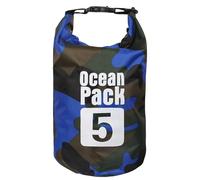 KINGS KRAFT Dry Bag Waterproof for Women Men,5L Rolled Lightweight Dry Storage Bag Backpack with Phone Case for Travel,Swimming,Boating, Kayaking,Camping & Beach,Blue