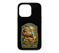 Kings Need Self Help Too Lion Case for iPhone 13 Pro