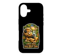 Kings Need Self Help Too Lion Case for iPhone 17