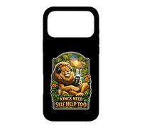 Kings Need Self Help Too Lion Case for iPhone 17 Pro Max