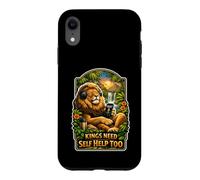 Kings Need Self Help Too Lion Case for iPhone XR