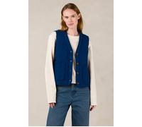 Kings Of Indigo Caria Solid Indigo size S | Vests Outlet | Women | Blue S