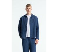 Kings Of Indigo Enda Pocket Indigo Linen size S | Casual Shirts Outlet | Men | Blue S