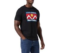 Kings of Indigo Men's Darius T-Shirt Not Applicable, Black (Black Mountain Flag 6907), X-Large
