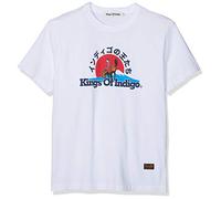 Kings of Indigo Men's Darius T-Shirt, White (White Geisha 7103), Medium