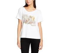 Kings Of Leon Women's Flowers Cut Out T-Shirt, White, Medium
